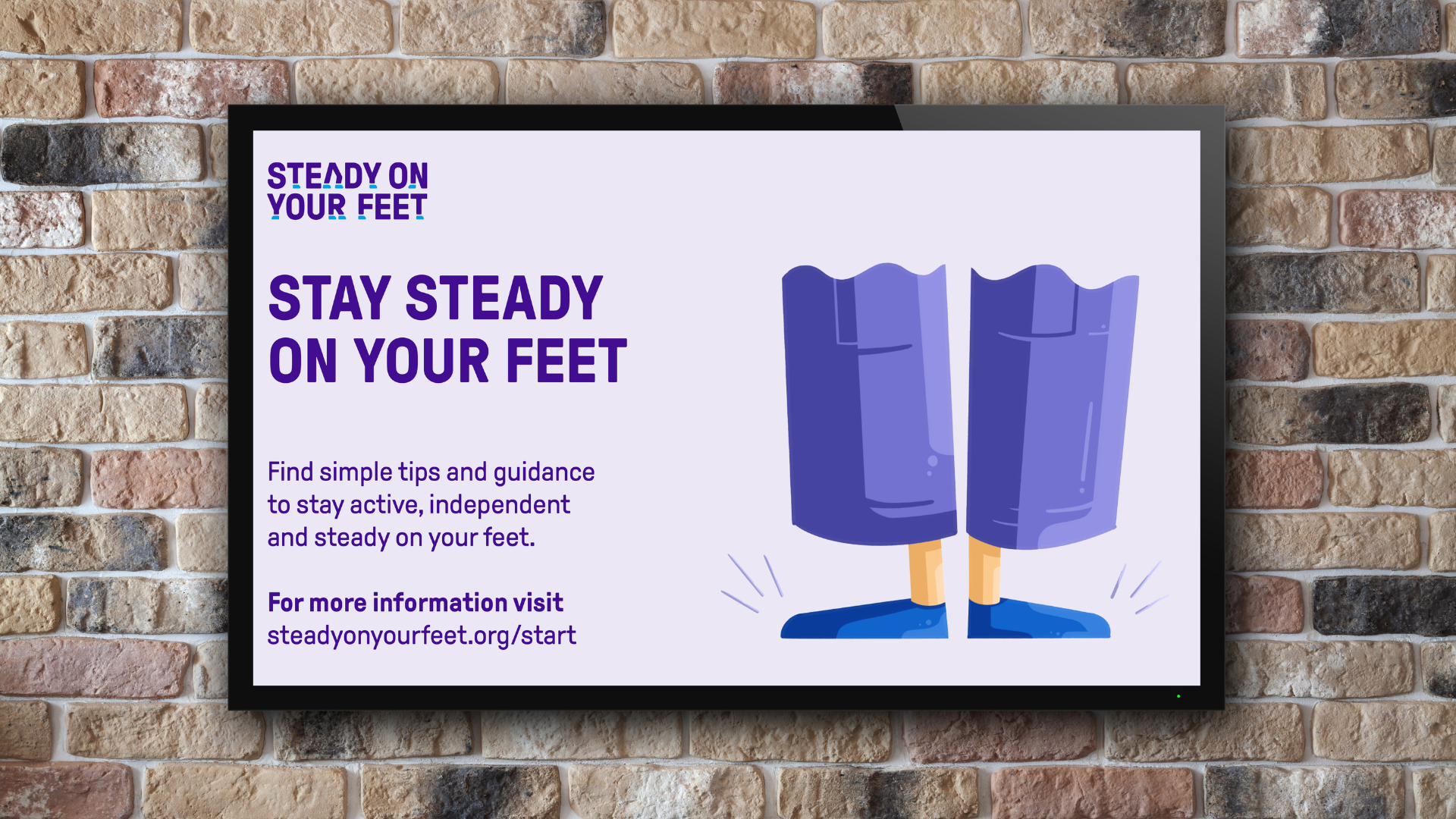 Steady On Your Feet Platform - Fall Prevention Platform